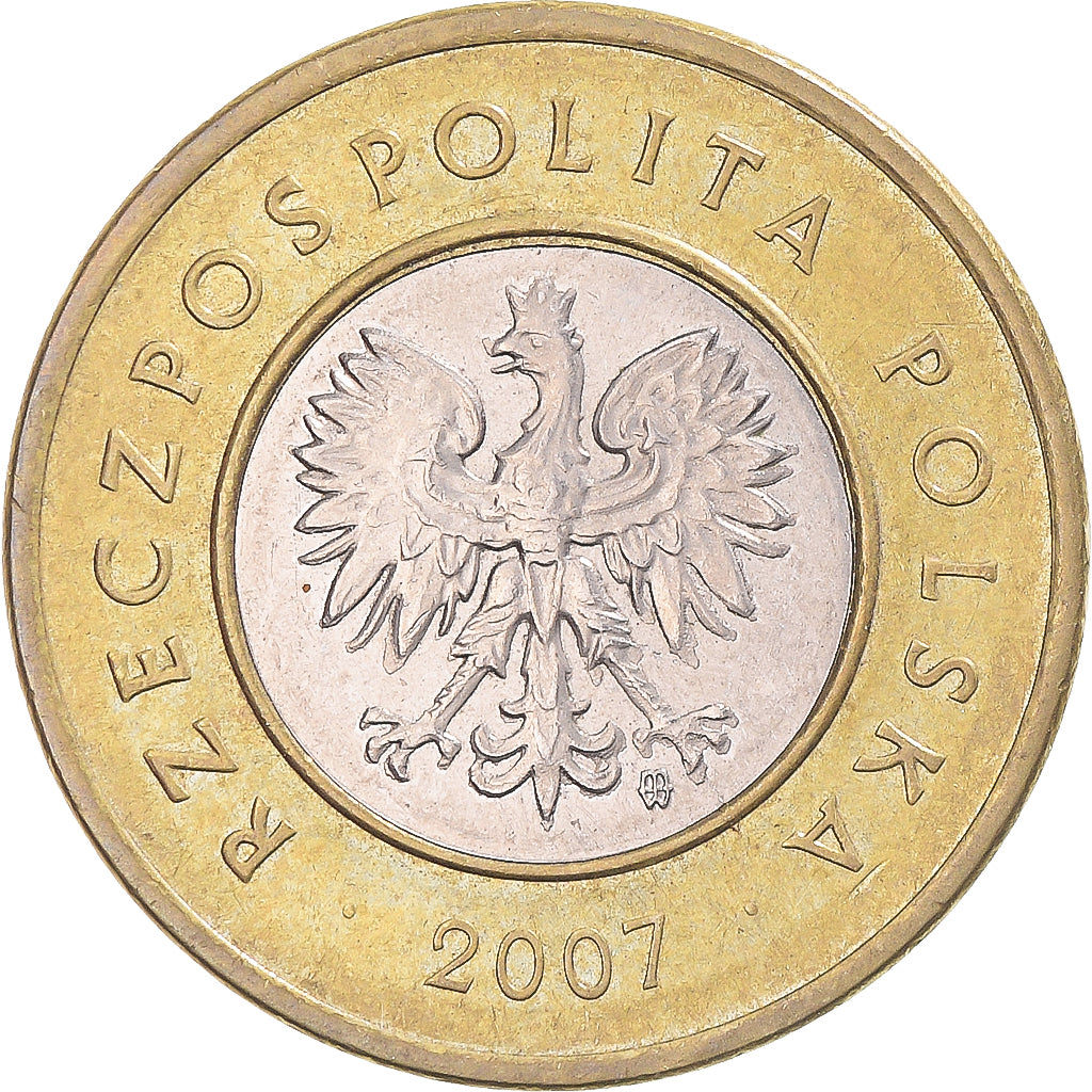 Coin, Poland, 2 Zlote, 2007