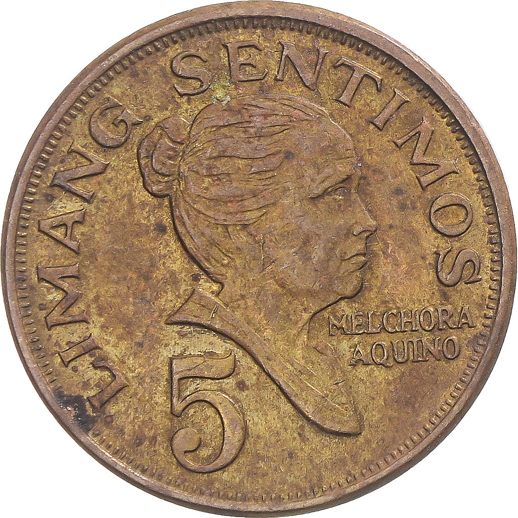 Monnaie, Philippines, 5 Sentimos, 1970