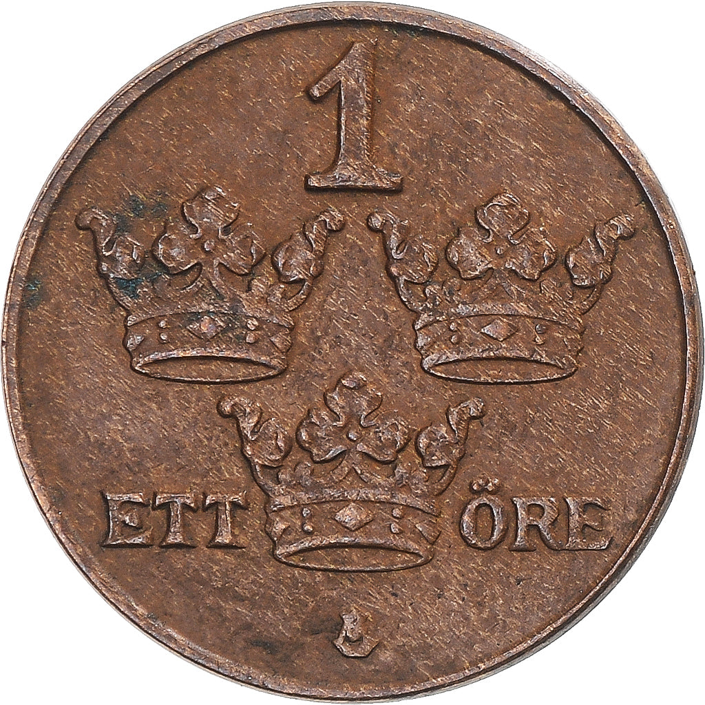 Coin, Sweden, Ore, 1950