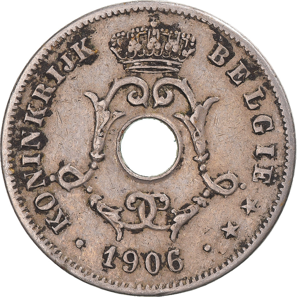 Moneta, Belgia, 10 Centimes, 1906
