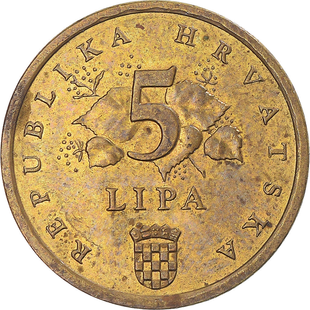 Coin, Croatia, 5 Lipa