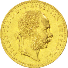 AUSTRIA, Ducat, 1915, KM #2267, AU(55-58), Gold, 3.47