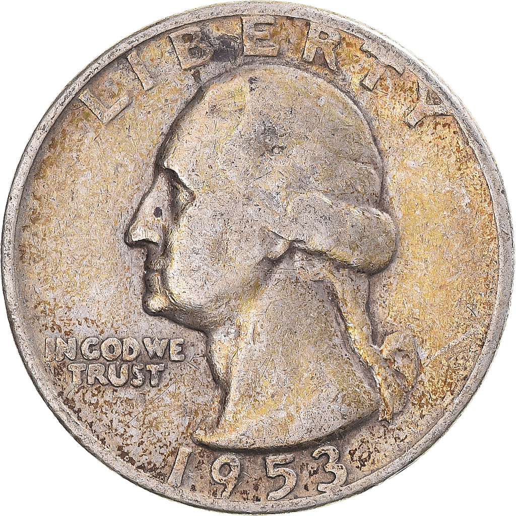 Coin, United States, Quarter, 1953
