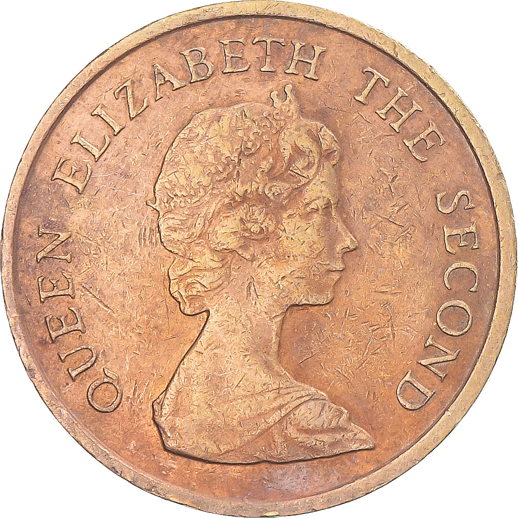 Coin, Hong Kong, 10 Cents, 1982