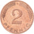 Moneda, Alemania, 2 Pfennig, 1996