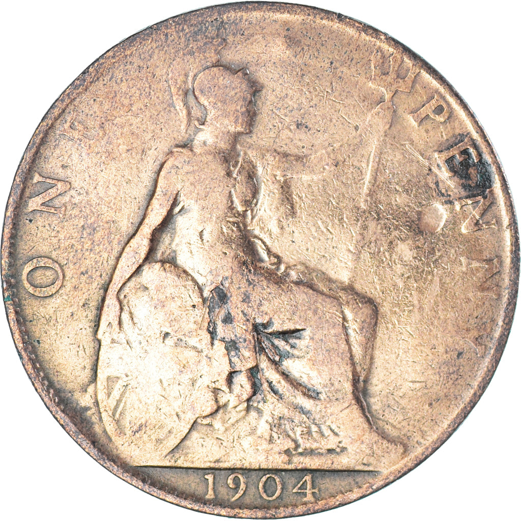 Coin, Great Britain, Penny, 1904