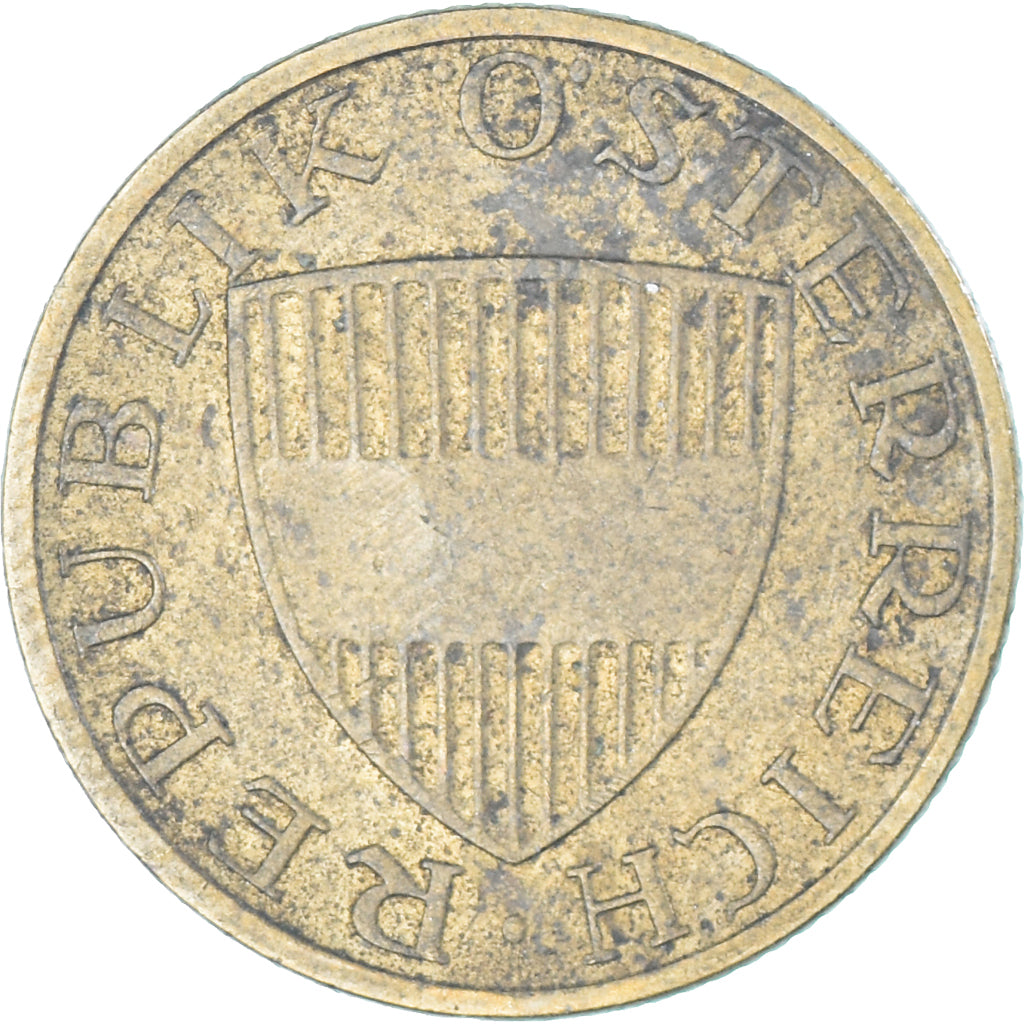 Moeda, Áustria, 50 Groschen, 1982