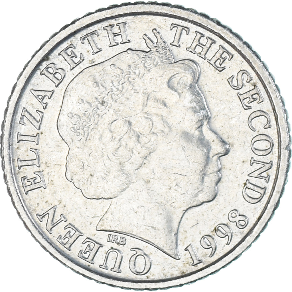 Munten, Jersey, 5 Pence, 1998