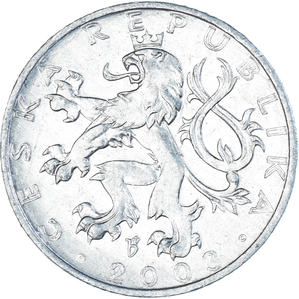 Münze, Tschechische Republik, 50 Haleru, 2003
