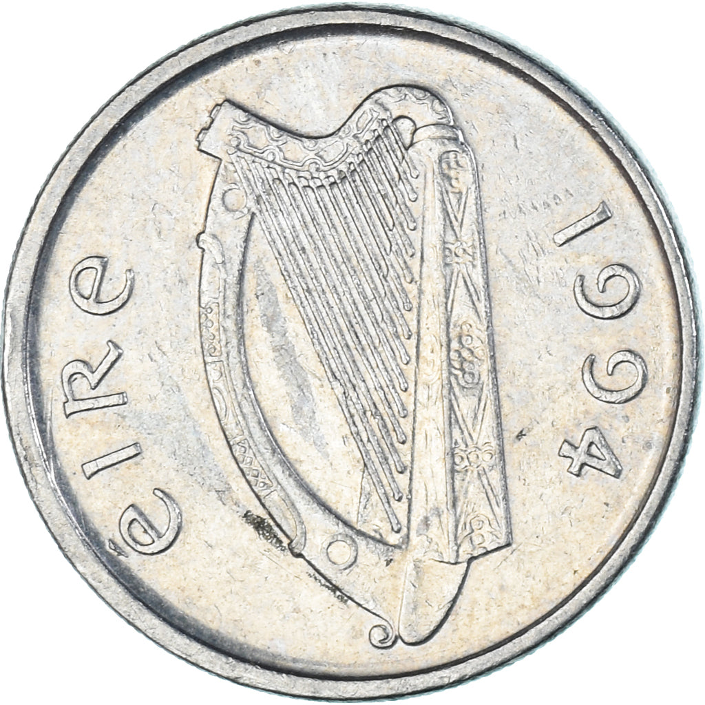 Moneta, Irlanda, 5 Pence, 1994