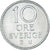 Moneda, Suecia, 10 Öre, 1968