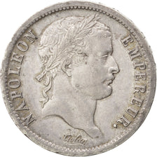 FRANCE, Napoléon I, 2 Francs, 1814, Paris, KM #693.1, MS(60-62), Silver, Gadoury