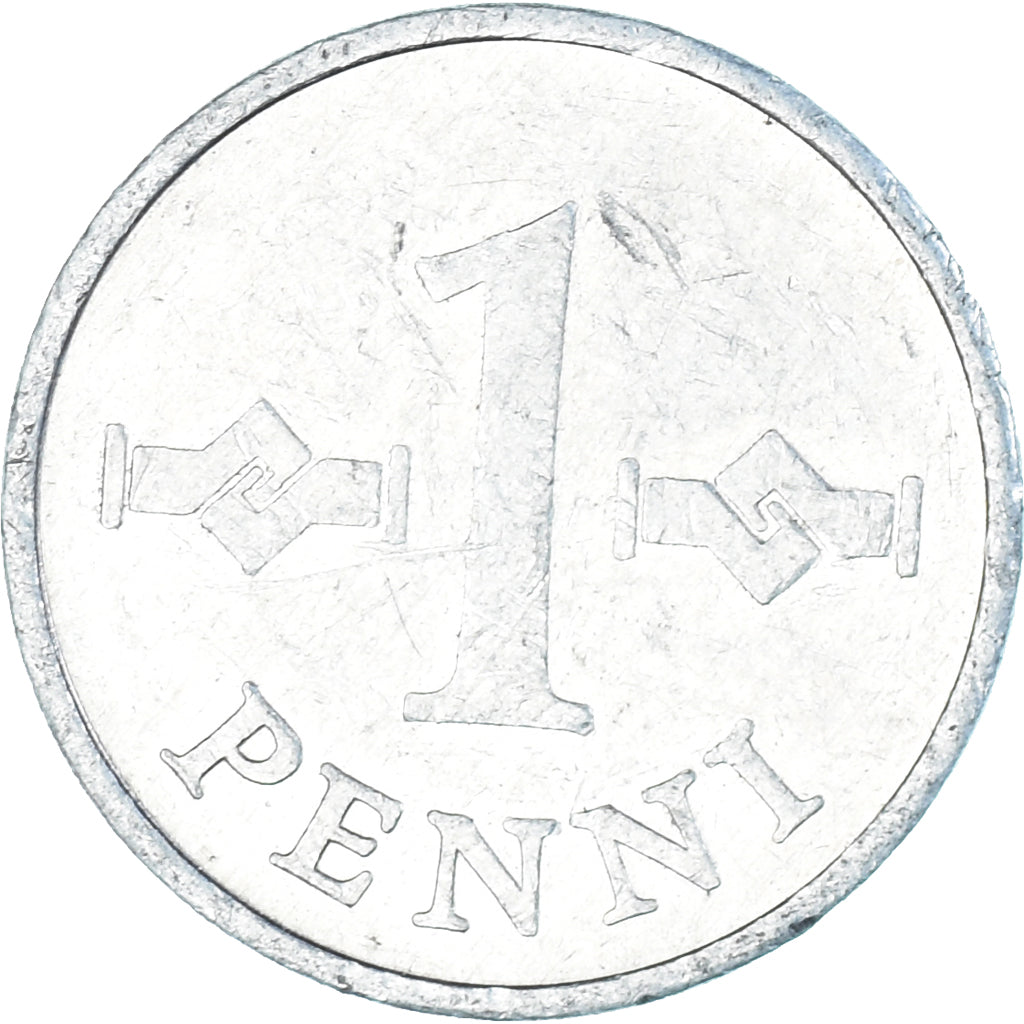 Munten, Finland, Penni, 1974