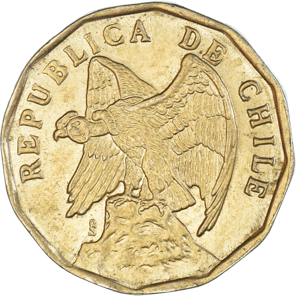 Coin, Chile, 5 Centavos, 1975