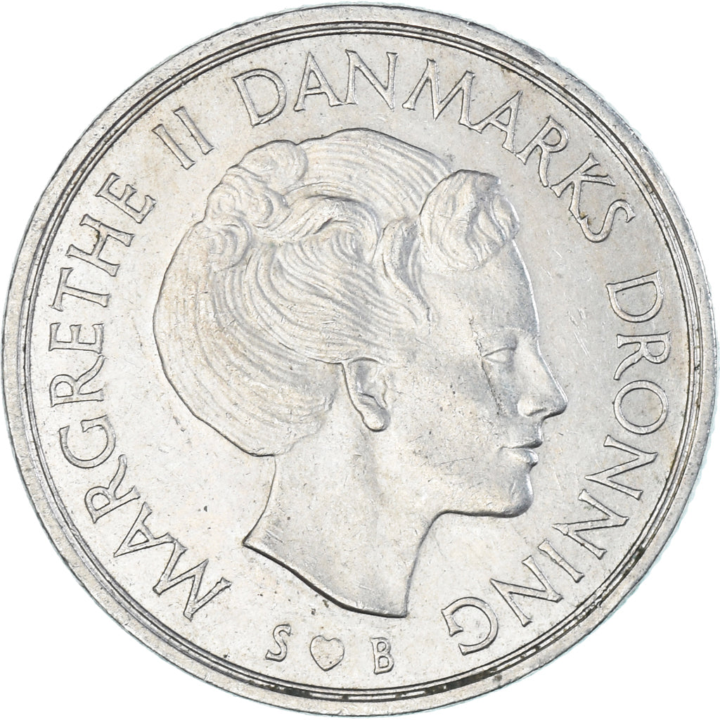 Münze, Dänemark, Krone, 1974