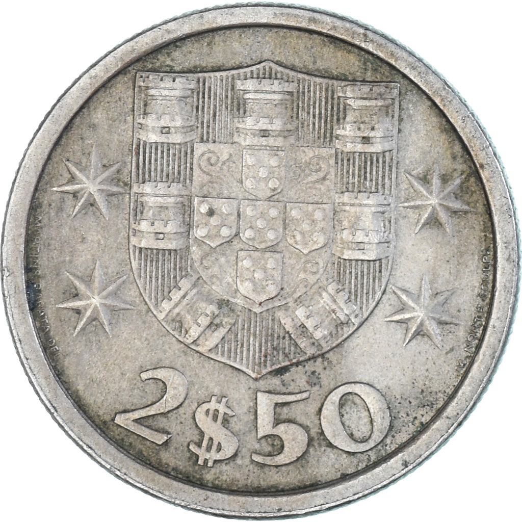 Coin, Portugal, 2-1/2 Escudos, 1973