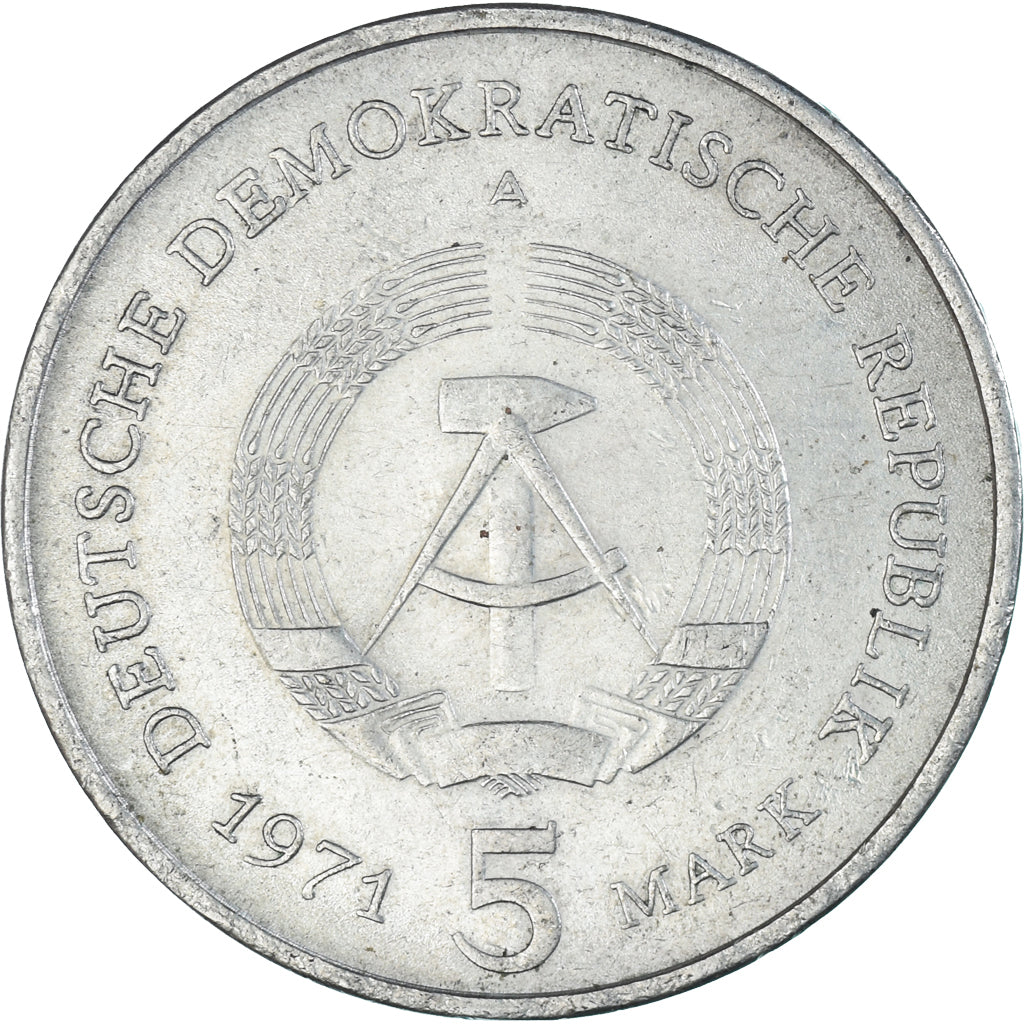Moneta, Germania, 5 Mark, 1971
