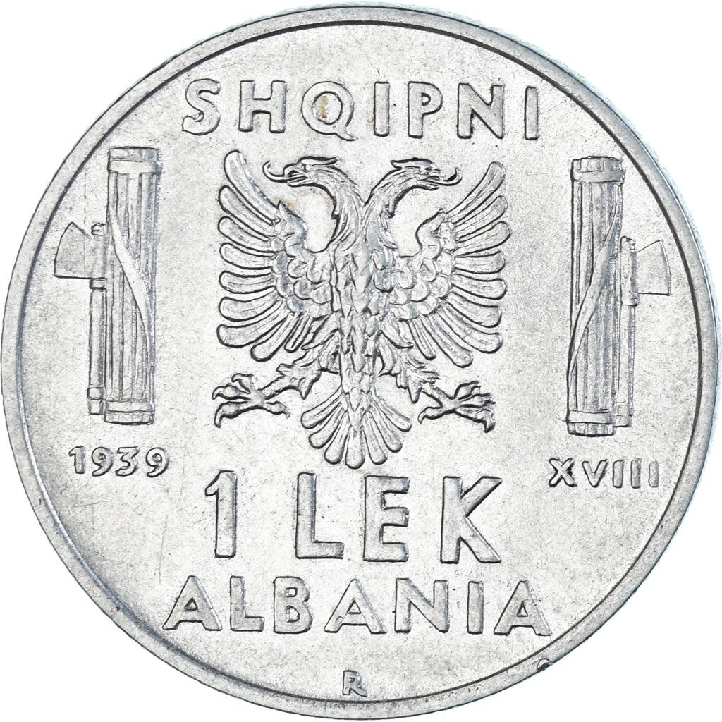 Moeda, Albânia, Lek, 1939