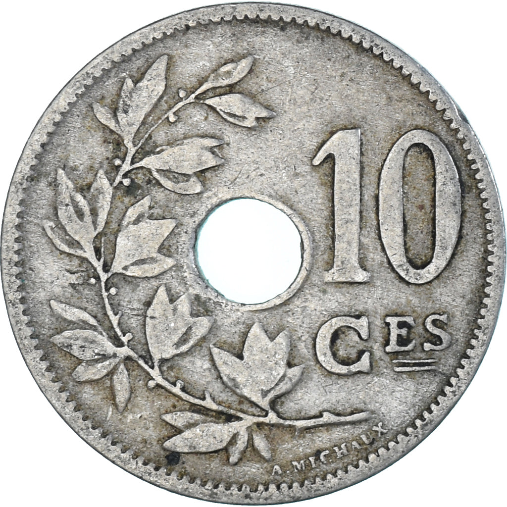 Monnaie, Belgique, 10 Centimes, 1902