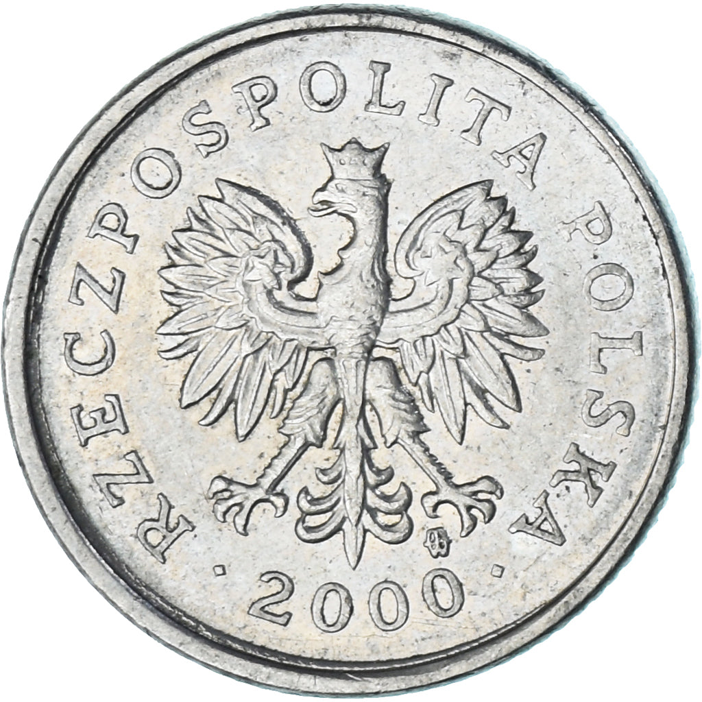 Moneda, Polonia, 20 Groszy, 2000