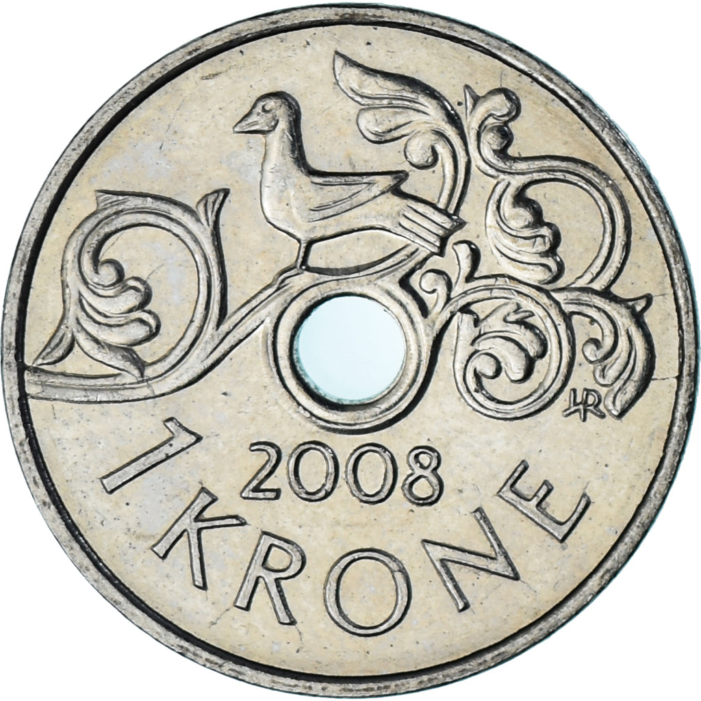 Monnaie, Norvège, Krone, 2008