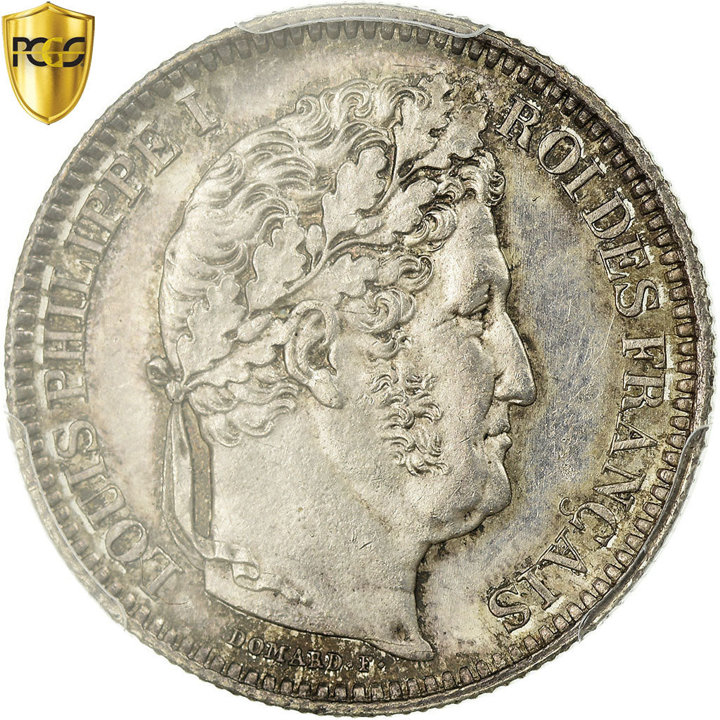 Monnaie, France, Louis-Philippe, 2 Francs, 1848, Paris, PCGS, MS62, SUP+