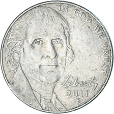 Coin, United States, 5 Cents, 2011