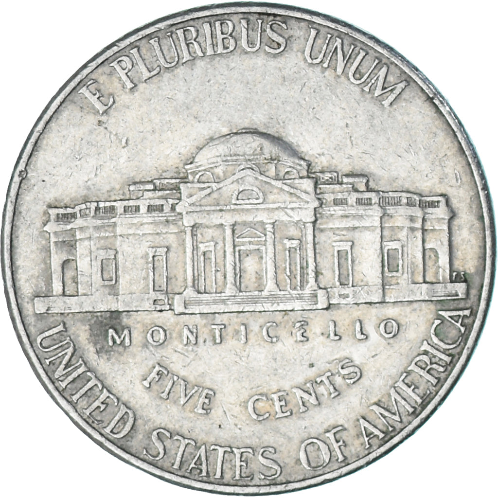 Coin, United States, 5 Cents, 2011
