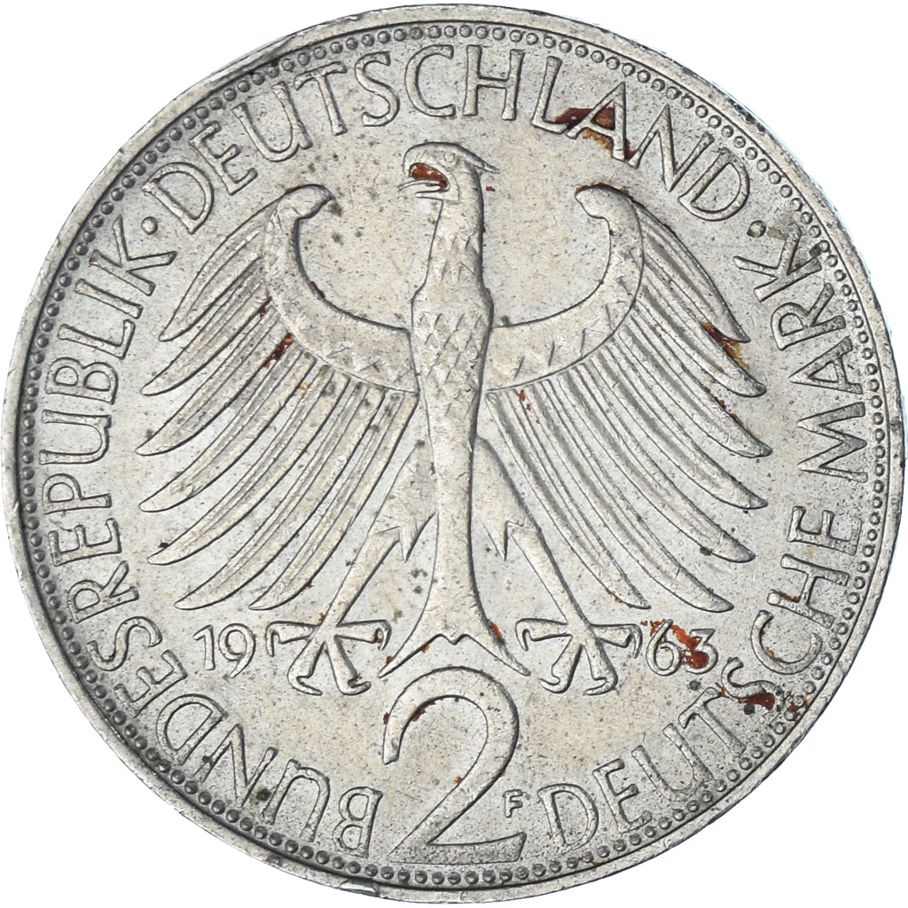 Coin, Germany, 2 Mark, 1963