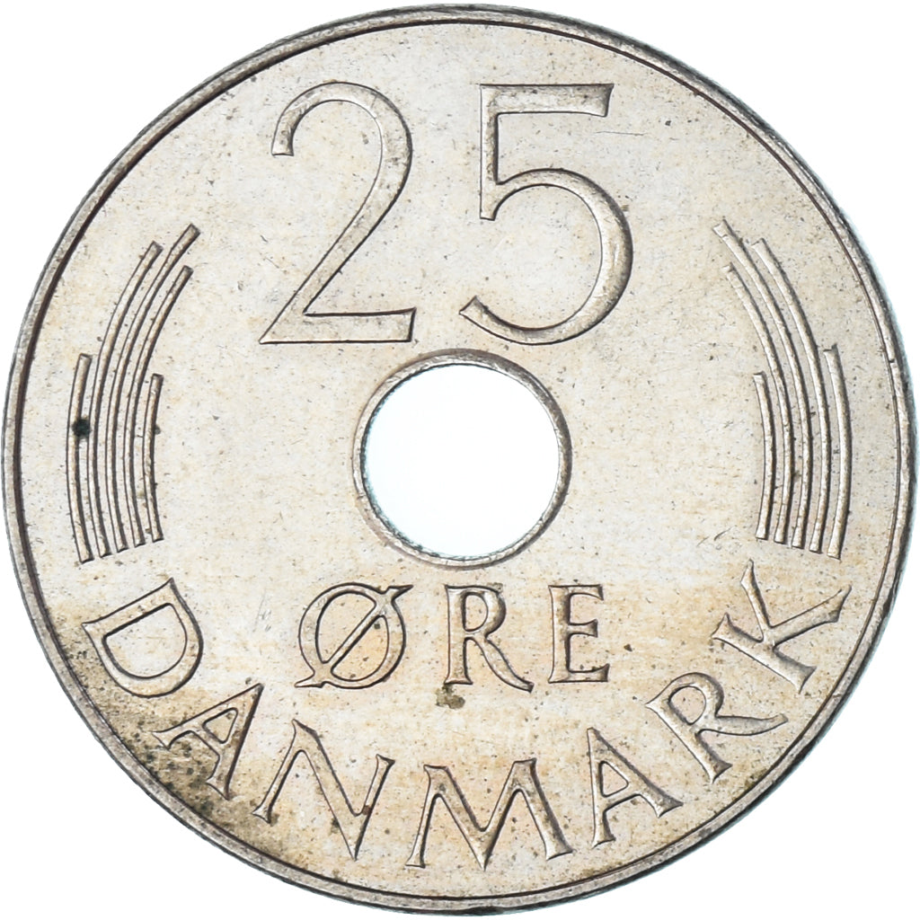 Monnaie, Danemark, 25 Öre, 1983
