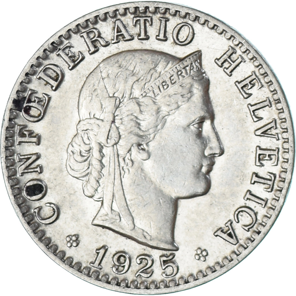 Coin, Switzerland, 20 Rappen, 1925
