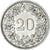 Coin, Switzerland, 20 Rappen, 1925