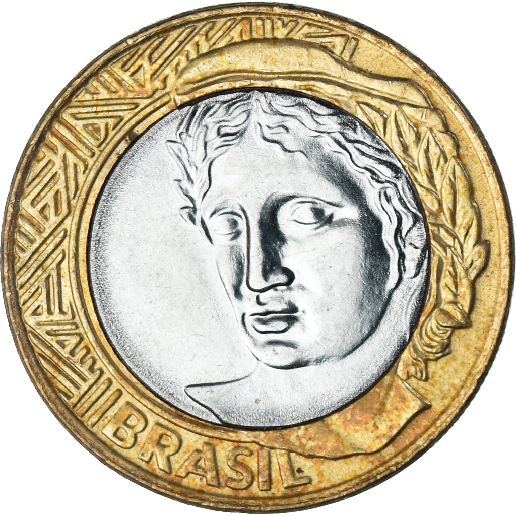 Münze, Brasilien, Real, 2008