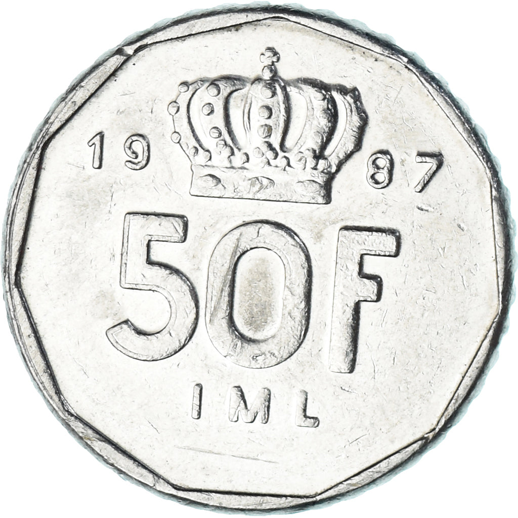 Moneta, Lussemburgo, 50 Francs, 1987