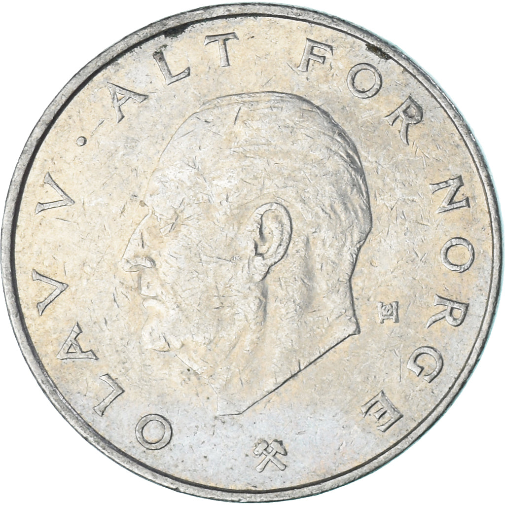 Monnaie, Norvège, Krone, 1980