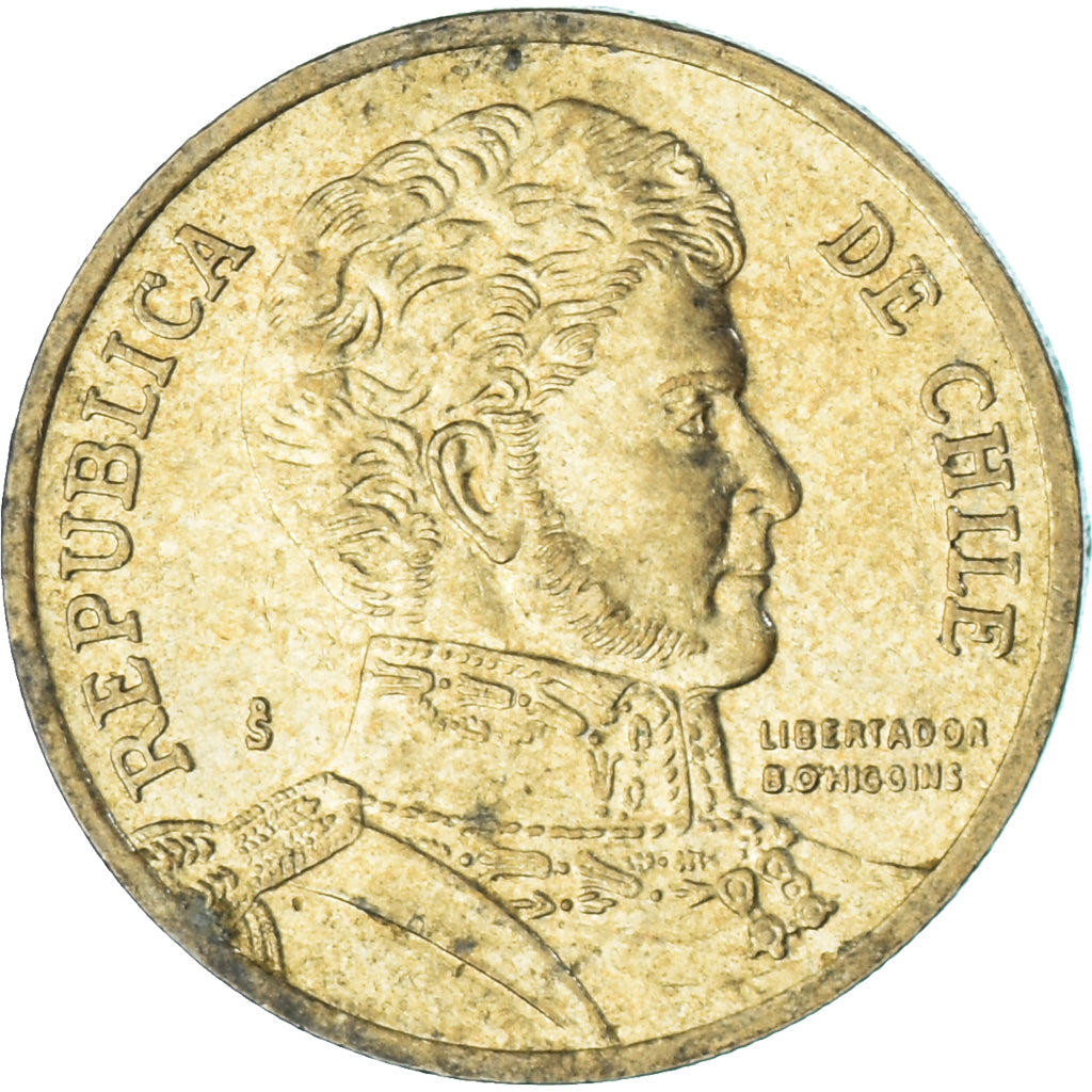 Münze, Chile, 10 Pesos, 2010