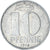 Monnaie, République démocratique allemande, 10 Pfennig, 1978