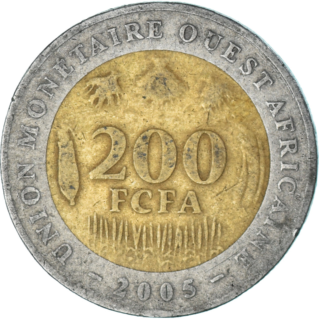 Coin, West African States, 200 Francs, 2005