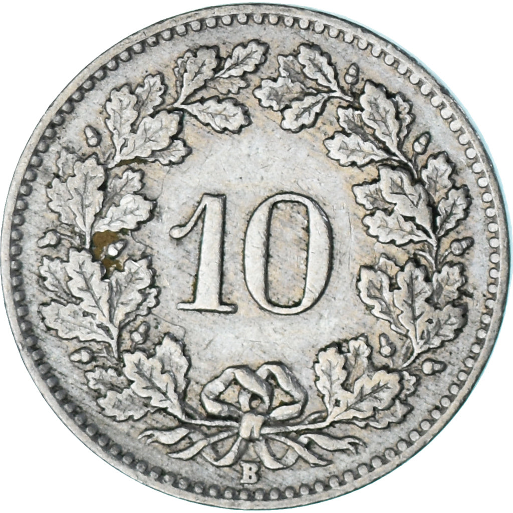 Coin, Switzerland, 10 Rappen, 1946