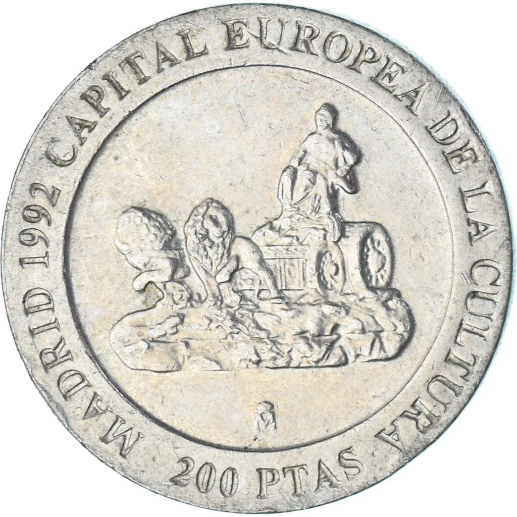 Coin, Spain, 200 Pesetas, 1991