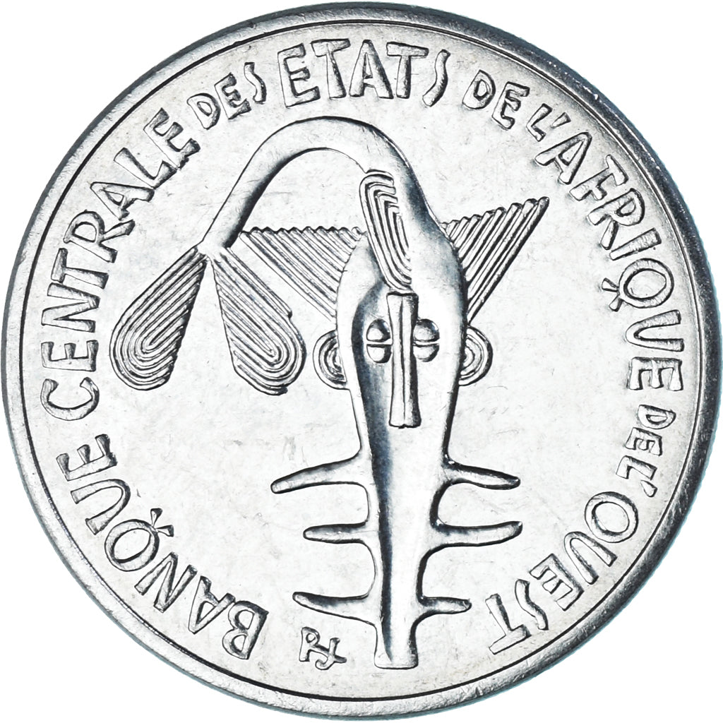 Coin, West African States, 100 Francs, 2014