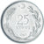 Moeda, Turquia, 25 Kurus, 1967