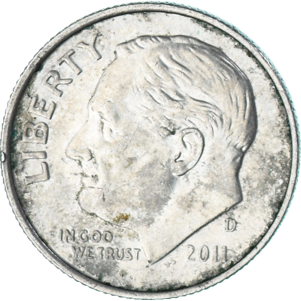 Moeda, Estados Unidos da América, Dime, 2011