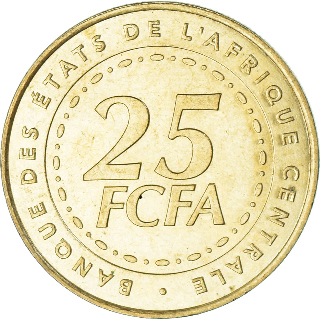 Munten, Staten van Centraal Afrika, 25 Francs, 2006
