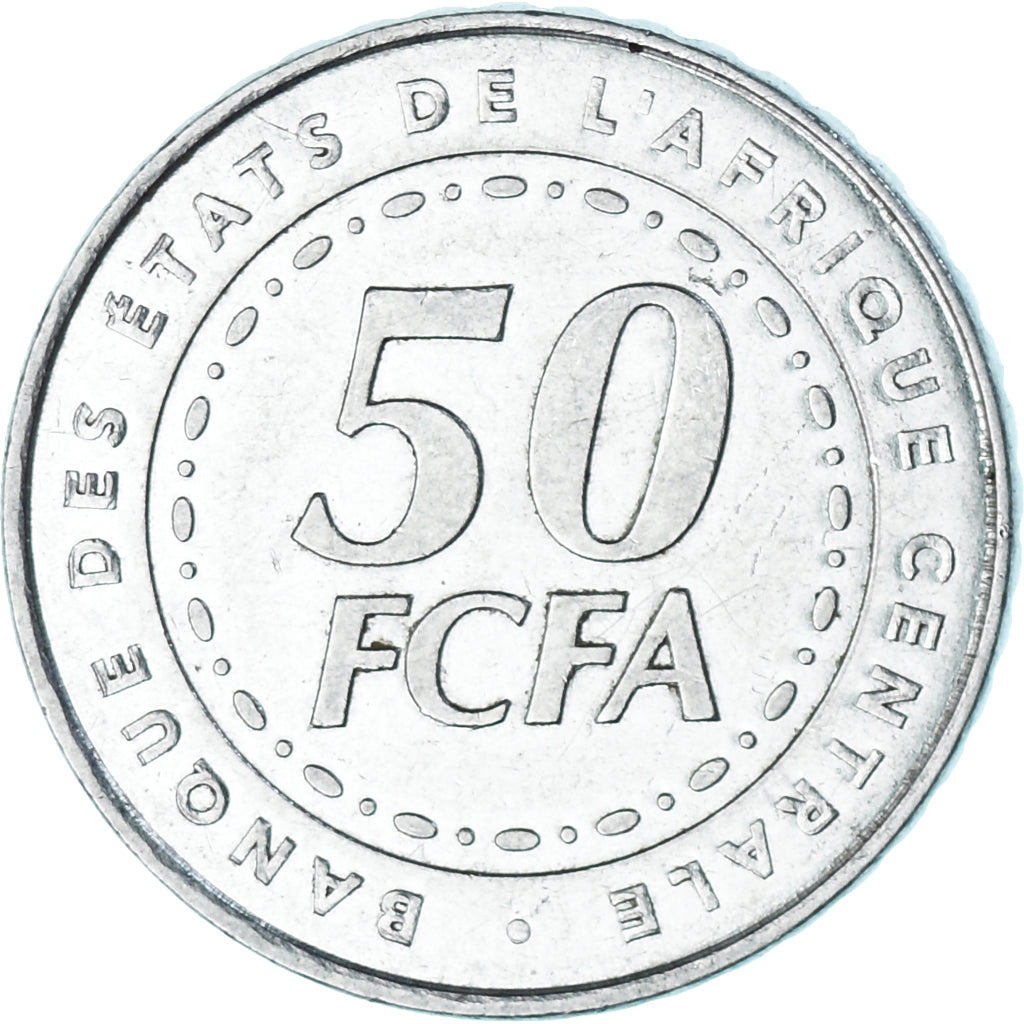 Coin, Central African States, 50 Francs, 2006