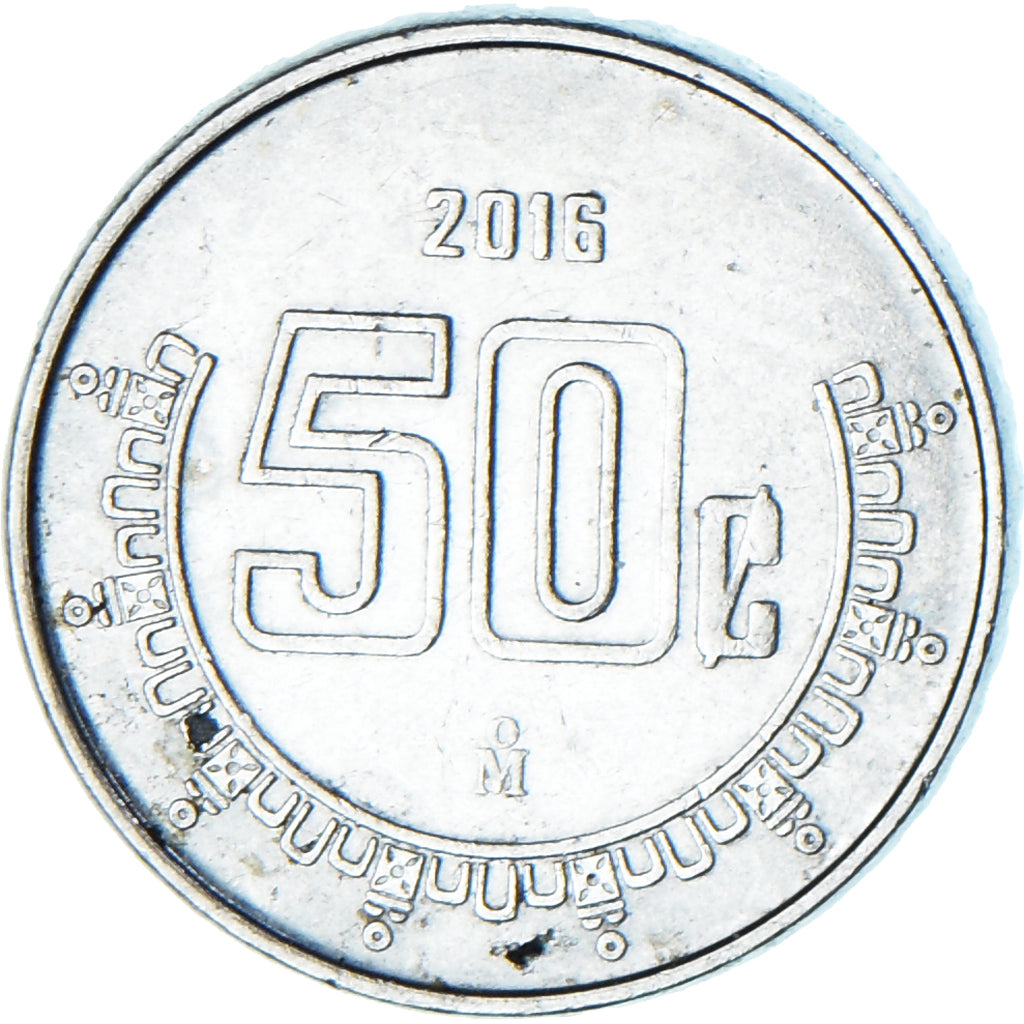 Moneda, México, 50 Cents, 2016