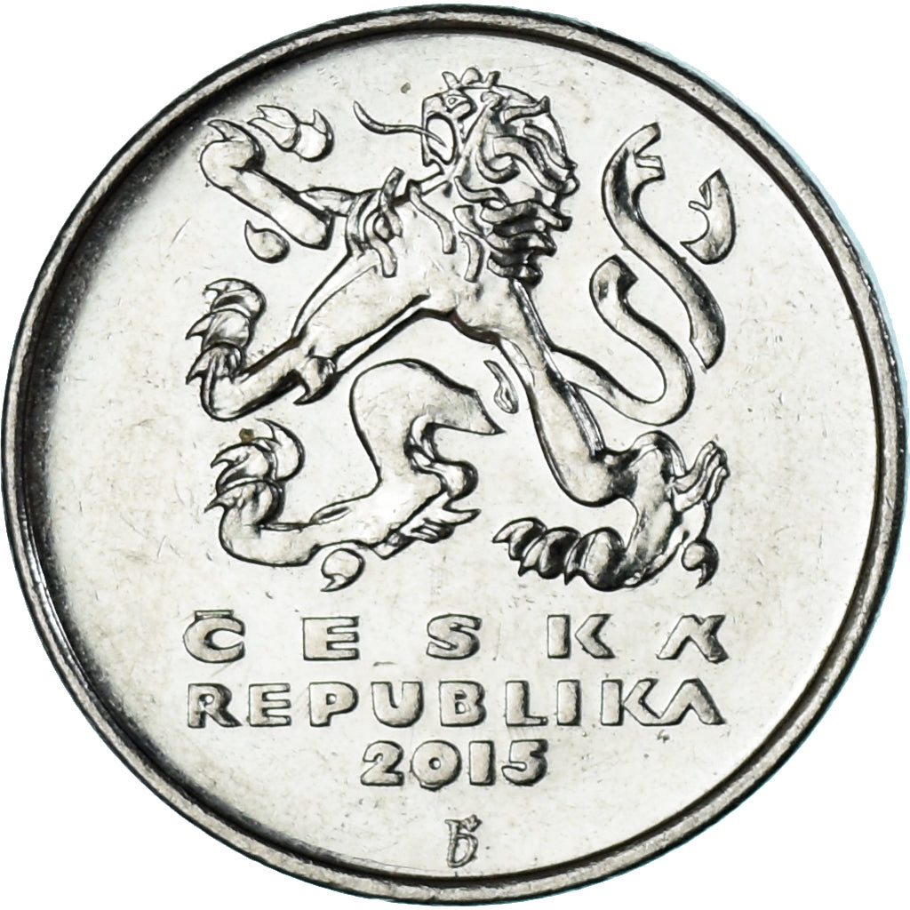 Moneda, República Checa, 5 Korun, 2015