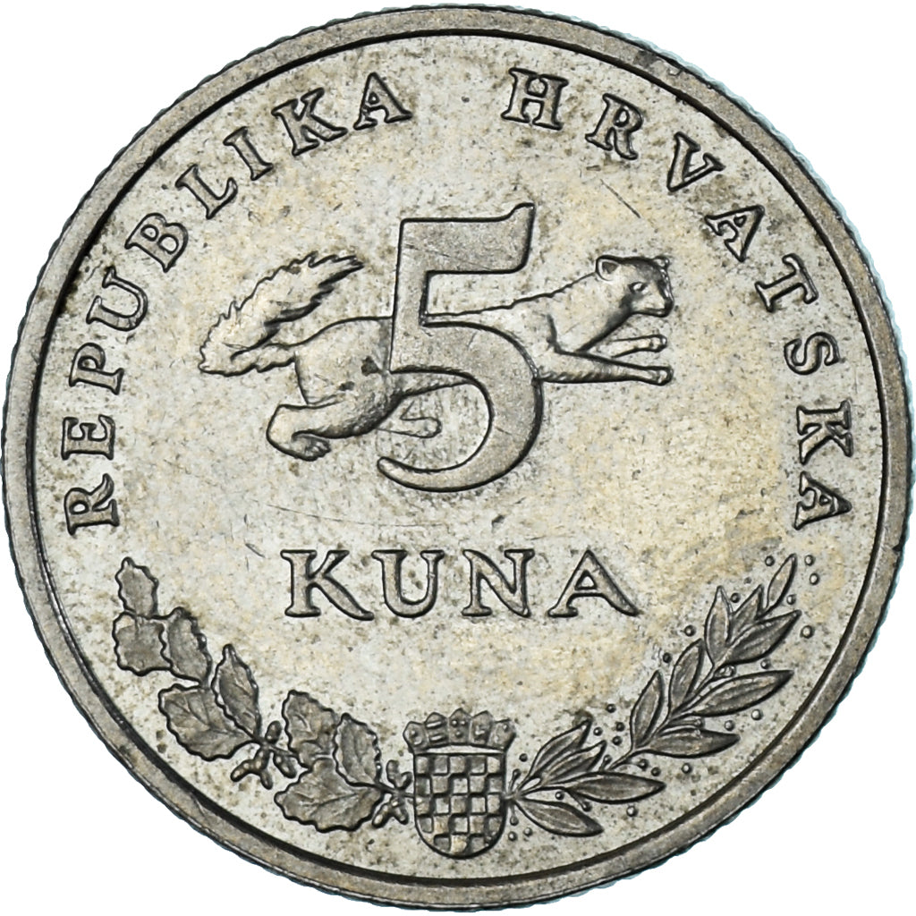 Moneta, Croazia, 5 Kuna, 2003