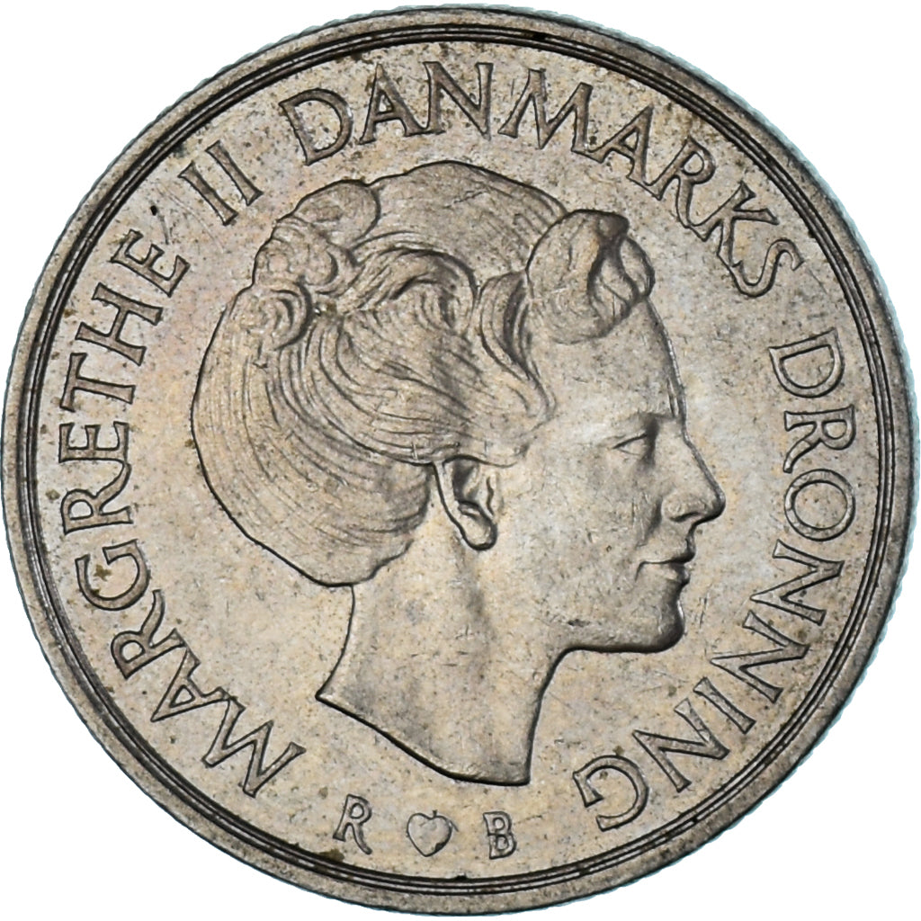 Monnaie, Danemark, Krone, 1989