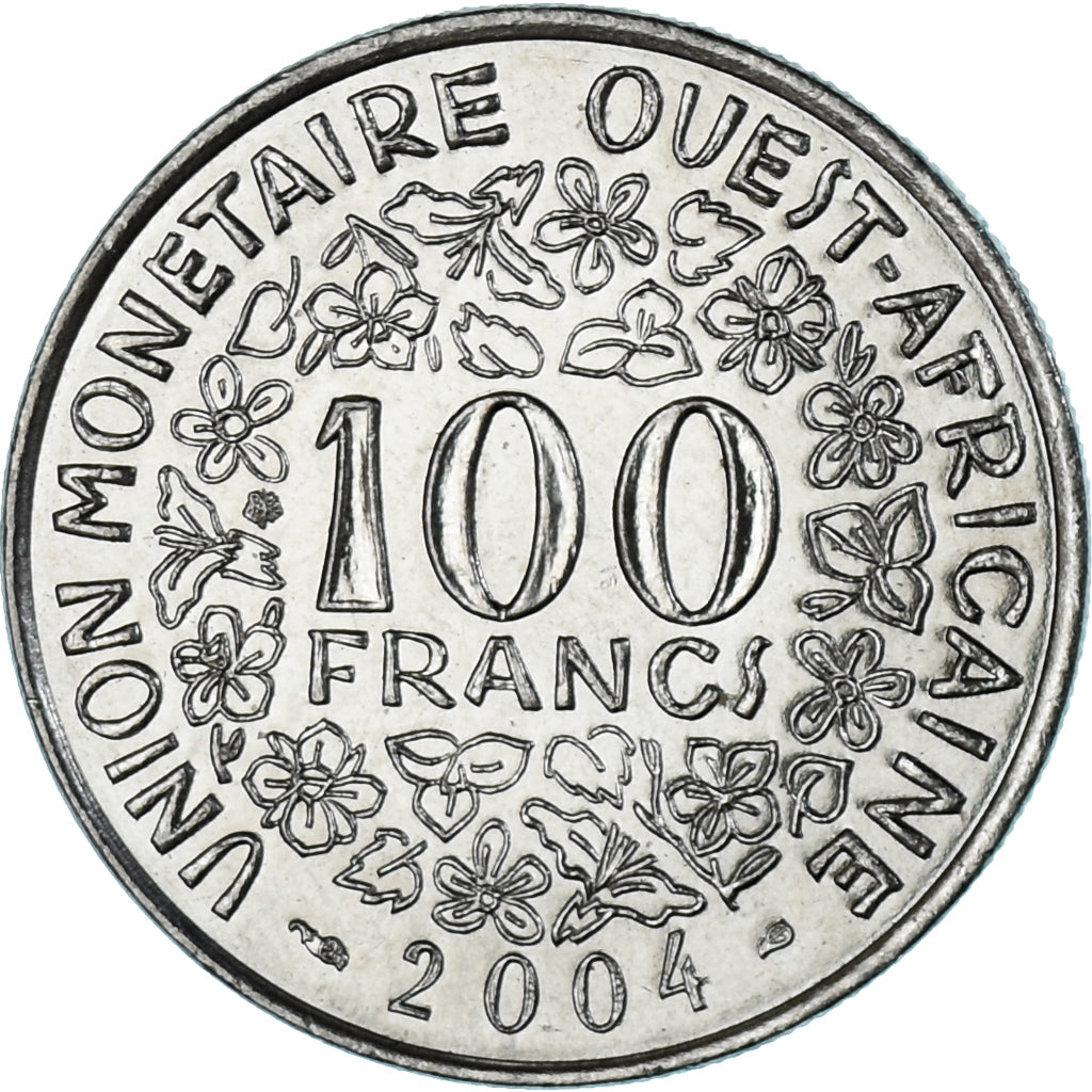 Coin, West African States, 100 Francs, 2004